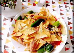 尖椒豆片炒肉