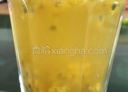 百香果蜂蜜冷饮