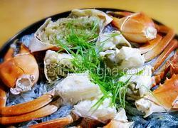 清蒸粉丝肉蟹