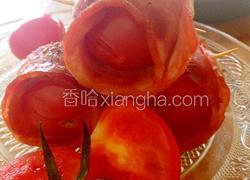 小番茄培根卷