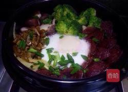 香肠煲仔饭的做法图解7