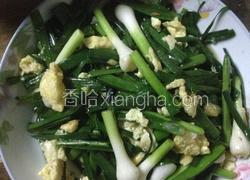 蒜苗炒鸡蛋