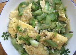 丝瓜炒蛋