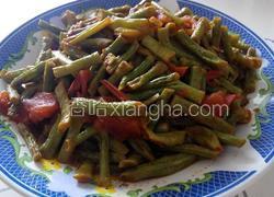 西红柿炒豆角