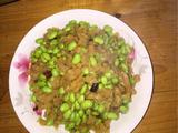 脆口榨菜炒毛豆