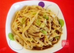 葱花拌面的做法图解7