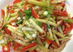 红椒韭黄肉丝