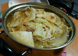 辣白菜豆腐汤