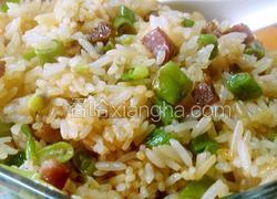 豆角腊肉炒饭
