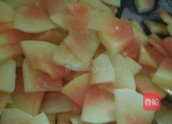 清炒木瓜的做法图解2