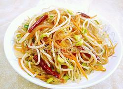 黄豆芽炒粉条