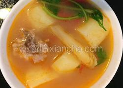 土豆番茄排骨汤