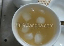柠檬蜂蜜水