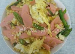 尖椒火腿炒蛋