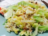 包菜肉末蛋炒饭