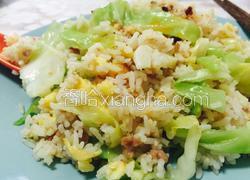 包菜肉末蛋炒饭