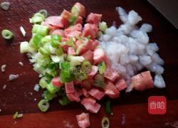 鲜虾香肠葱香司康的做法图解2