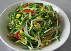 蚝油爆炒豆芽