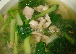 素菜肉汤