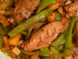 箥箩炒鸡肉青椒的做法[图]