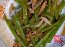 箥箩炒鸡肉青椒的做法图解4