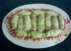 虾皮肉蛋白菜卷