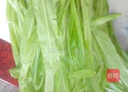清炒油麦菜的做法图解1