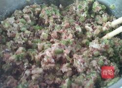 东北蘑菇大辣椒肉饺子的做法图解6
