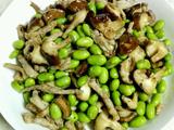冬菇瘦肉炒毛豆