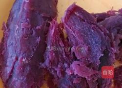 紫薯饼的做法图解3