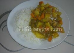 猪肉咖喱饭
