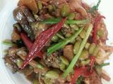 萧山萝卜干毛豆炒仔鸡