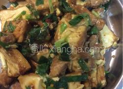 豆腐炒猪肉