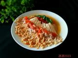 肉末茄汁金针菇