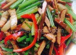 香芹茶干炒肉丝
