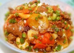 肉片炒茭白