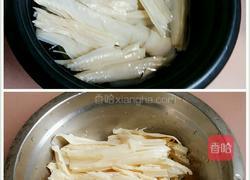 蒜蓉豇豆腐竹炒肉片的做法图解7