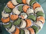 彩色饺子