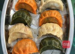 彩色饺子的做法图解5