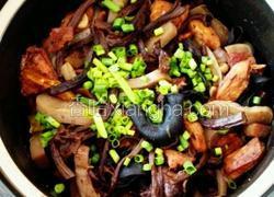 茶树菇魔芋鸡肉煲