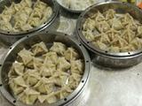 玉米香菇猪肉馅蒸饺
