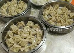 玉米香菇猪肉馅蒸饺
