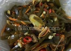 凉拌三味海带丝
