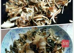 蒜蓉菜干肉片的做法图解7
