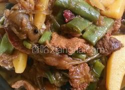 茄子土豆芸豆乱炖！