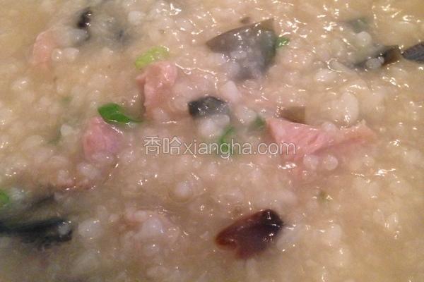 皮蛋瘦肉粥