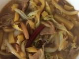 大白菜炖土豆