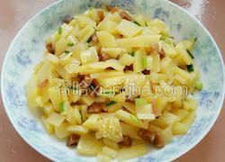 香葱土豆萝卜干丁
