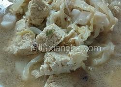 冻豆腐炖白菜