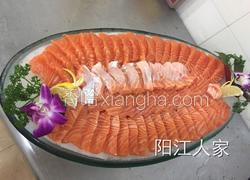 刺身挪威三文鱼